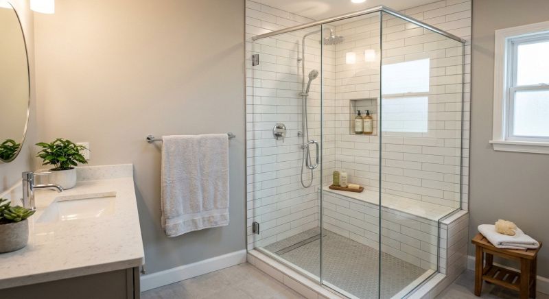 Shower Installation project example